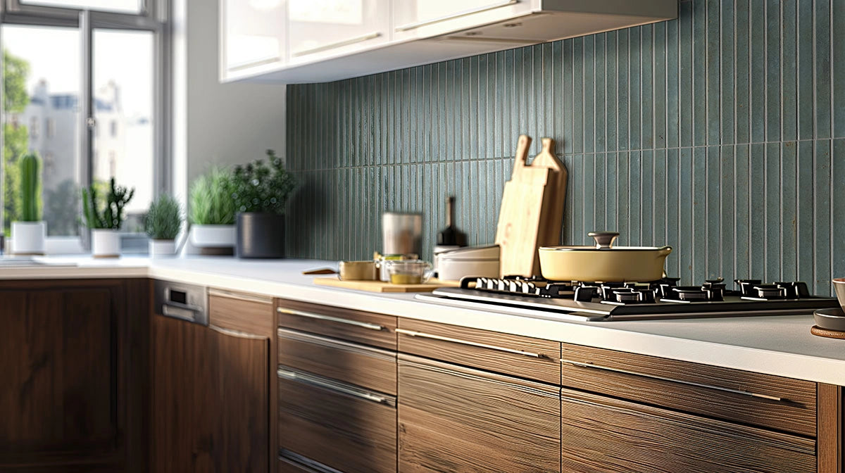 Gems Caraibi 5x10 Fluted Glossy Porcelain Tile