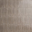 Gems Grigio 5x10 Fluted Glossy Porcelain Tile