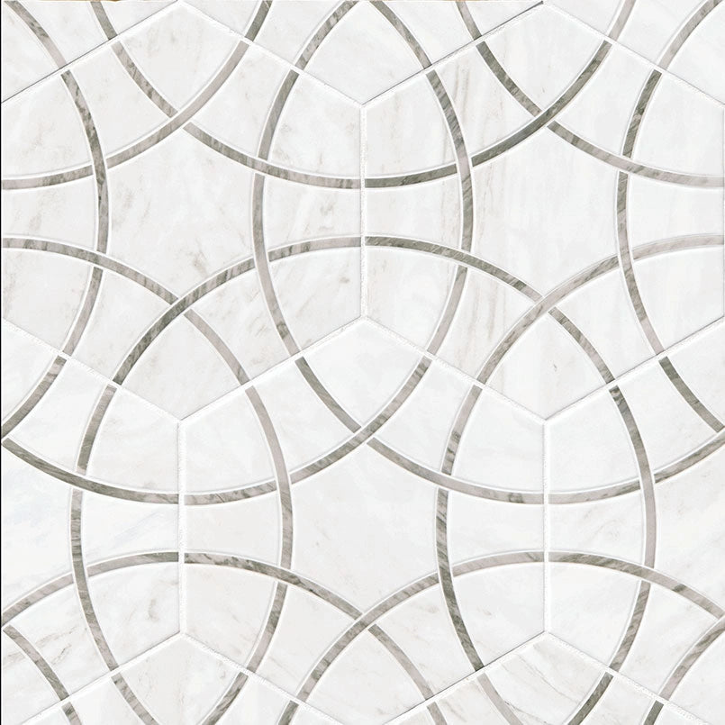 GeoGlam Cloud 11x13 Matte Porcelain Tile