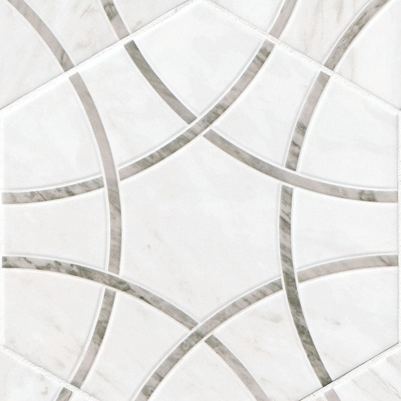 GeoGlam Cloud 11x13 Matte Porcelain Tile
