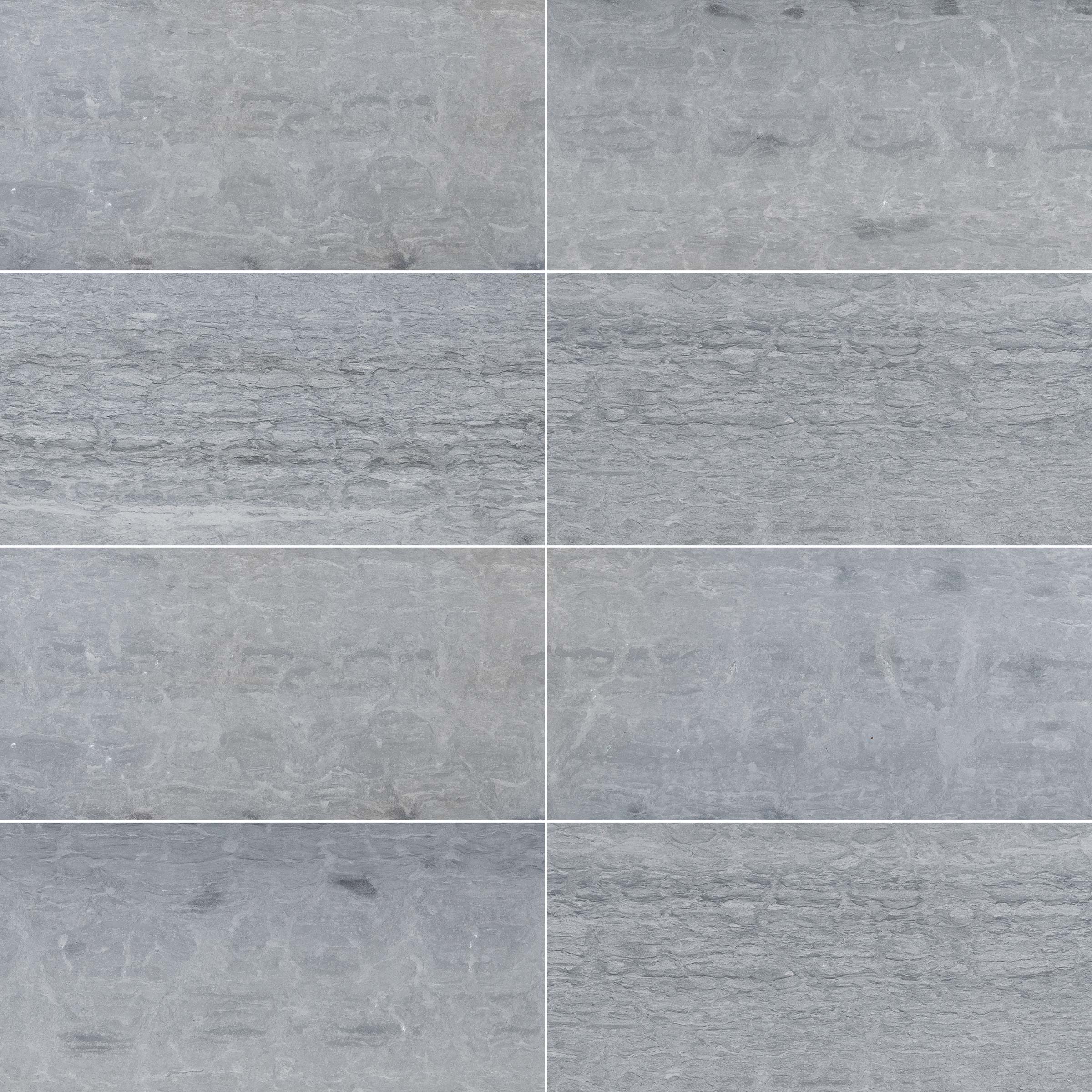 Haisa Blue Honed Marble Tile 12x24