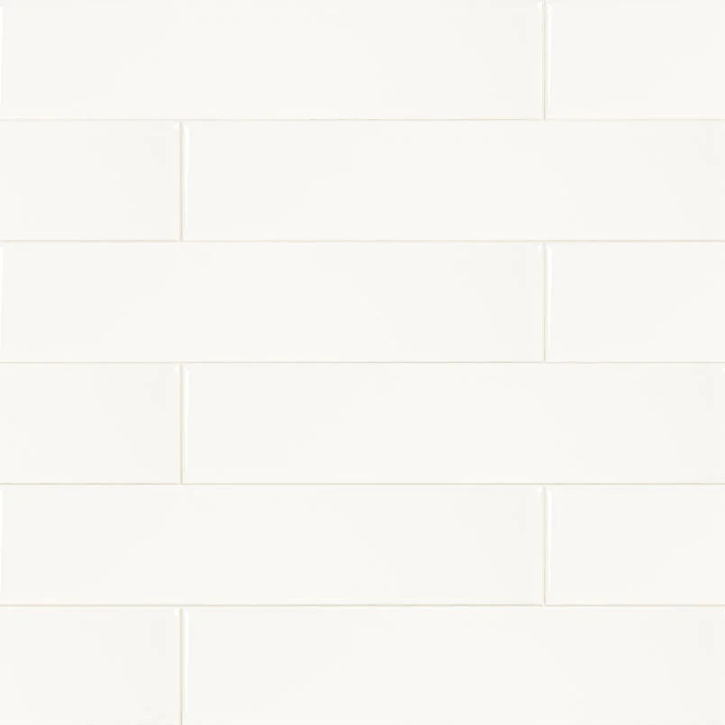 Metro White 4x12 Glossy Tile Thumb
