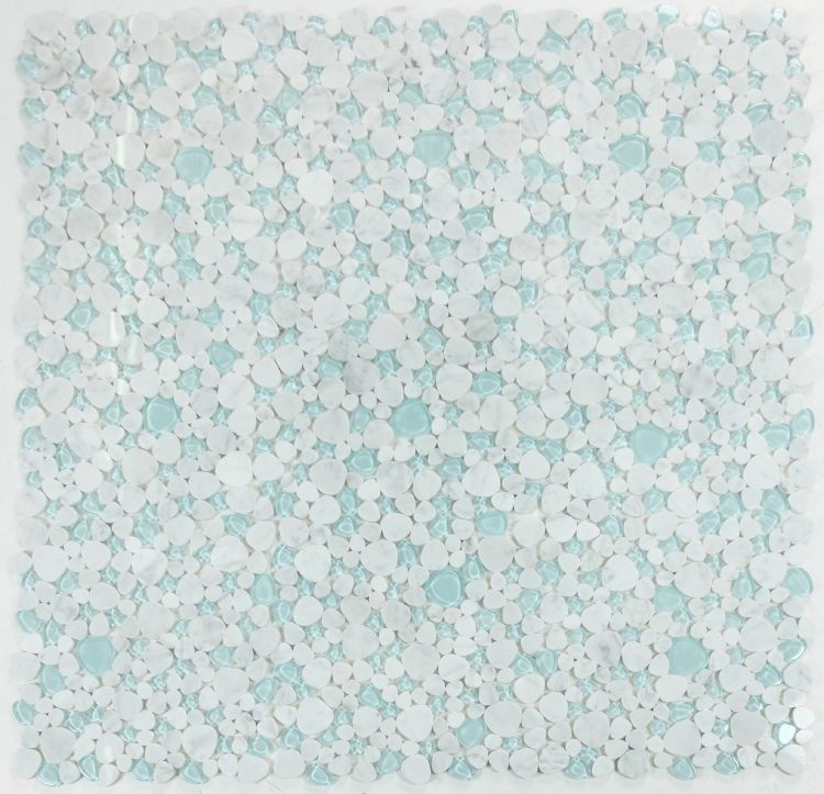 Peach Carrara Blue