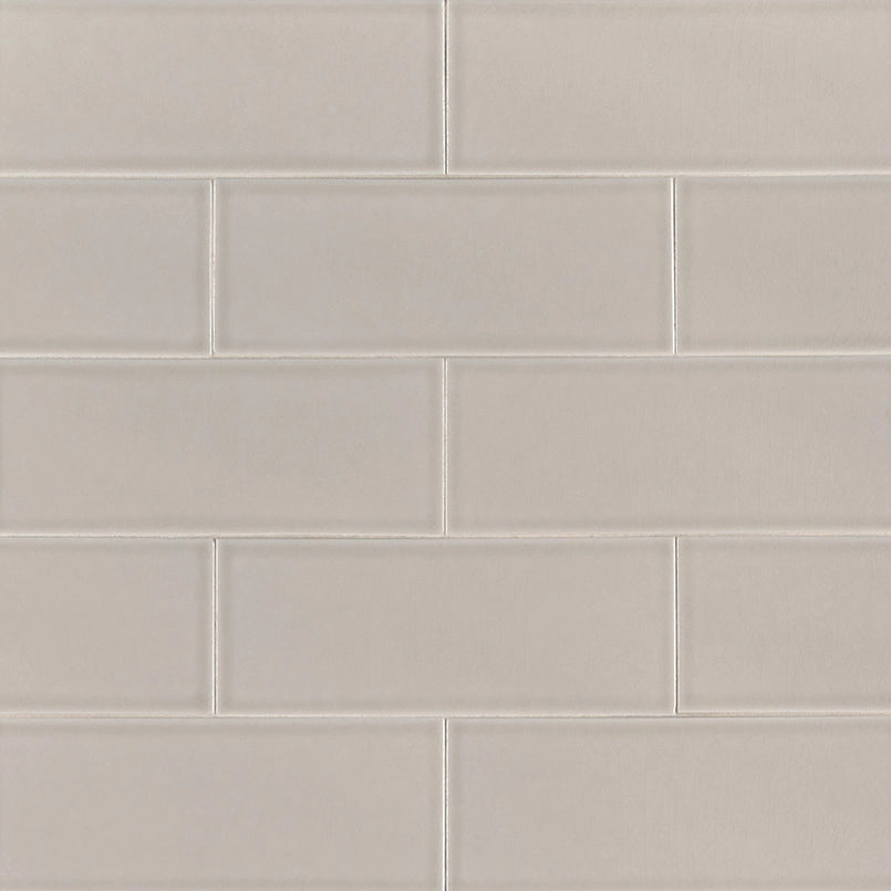 Portico Pearl 4x12 Ceramic Subway Tiles for Backsplashes