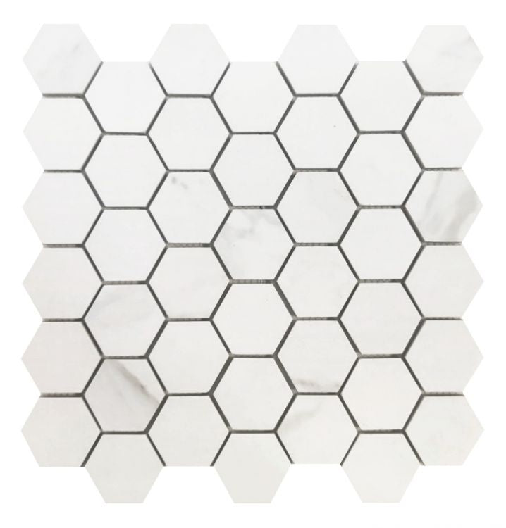 Prestigio Calacatta Soft Mosaic Tile