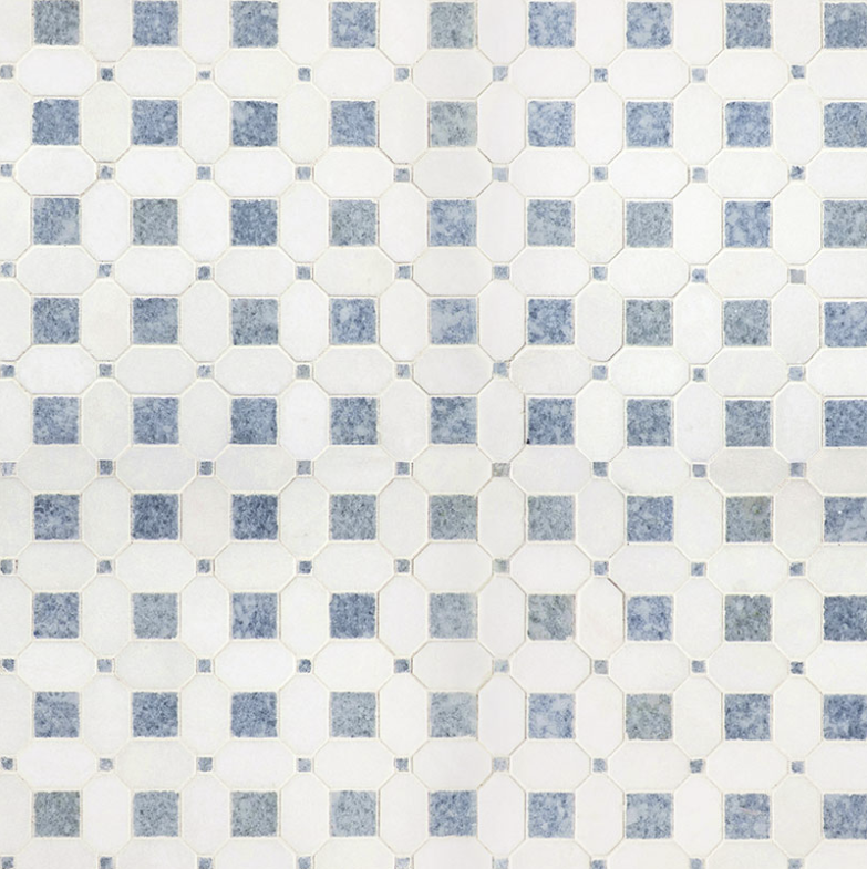 AZULA HATCHWORK POLISHED