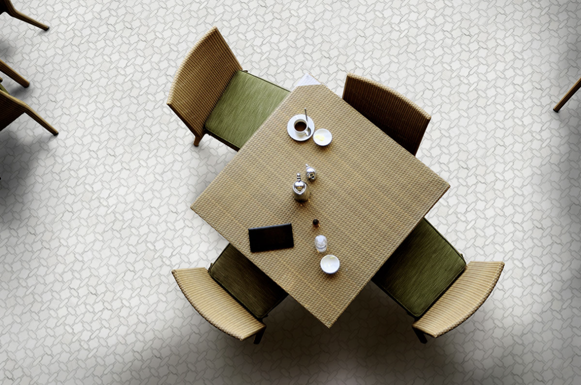 BIANCO GRIDWORK POLISHED