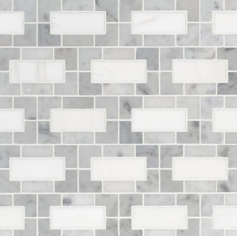 BIANCO DOLOMITE LYNX MOSAIC