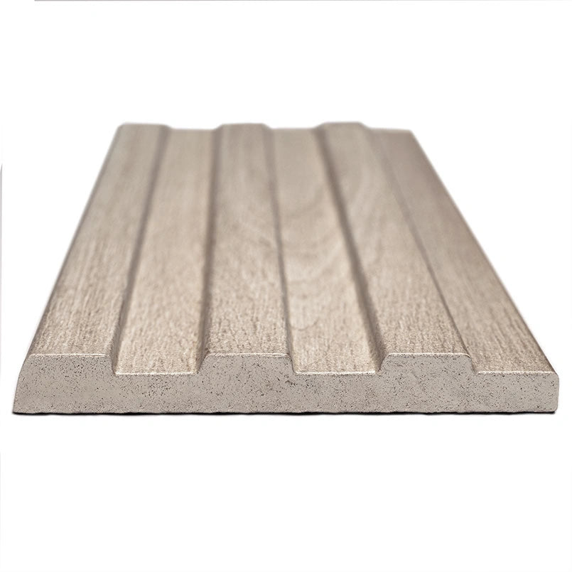 Sinfonia Hip Hop Abedul Fluted Matte Porcelain Tile