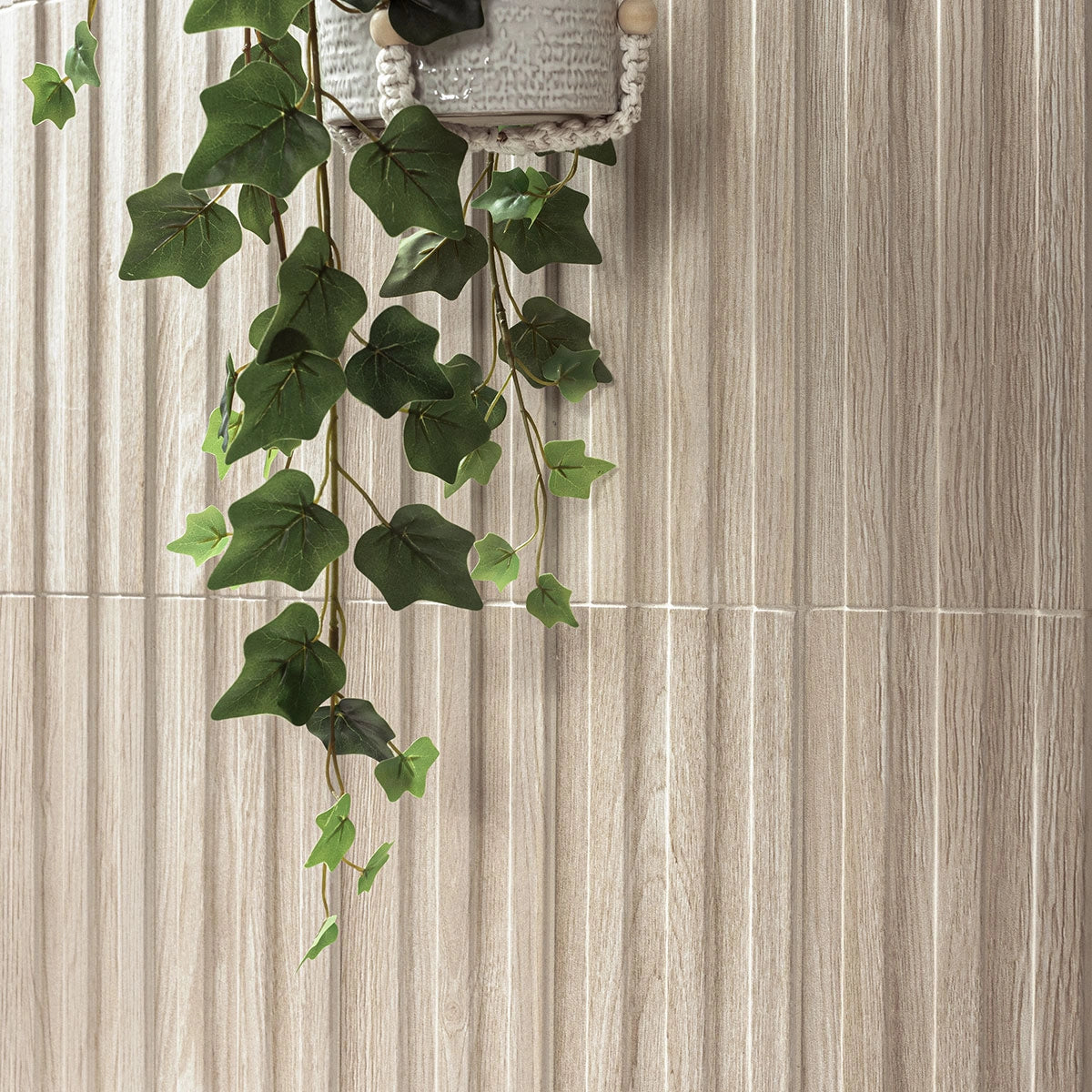 Sinfonia Hip Hop Abedul Fluted Matte Porcelain Tile