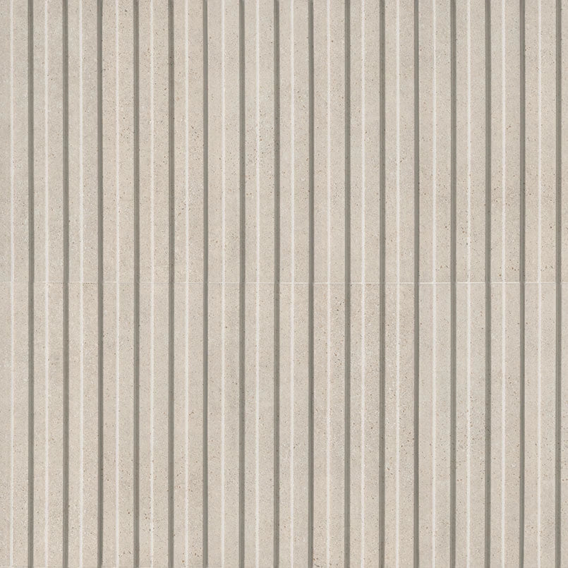 Sinfonia Hip Hop Arena Fluted Matte Porcelain Tile