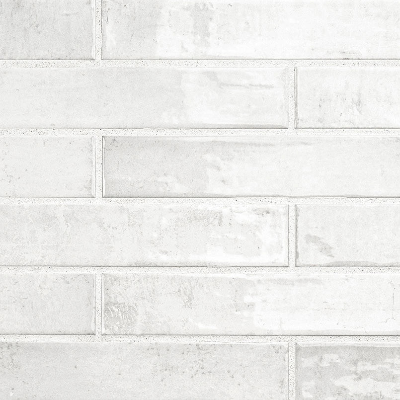 Stella la Perla 2x10 Ceramic Tile – Glossy Finish for Light Gray Backsplashes & Bathroom Walls