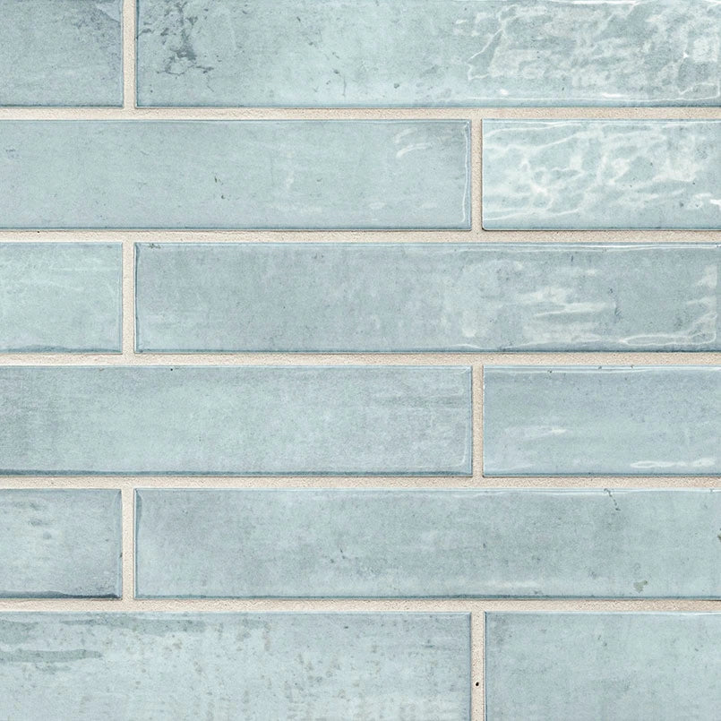 Stella Oceano 2x10 Glossy Ceramic Tile for Bathroom Walls