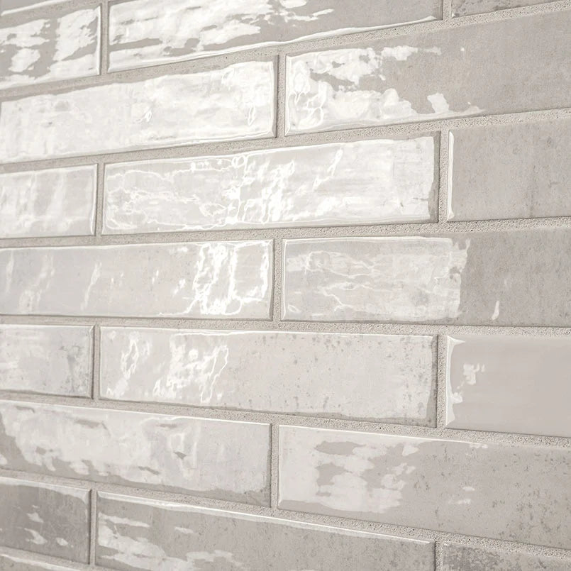 Stella Rhino 2x10 Glossy Ceramic Tile for Shower Walls