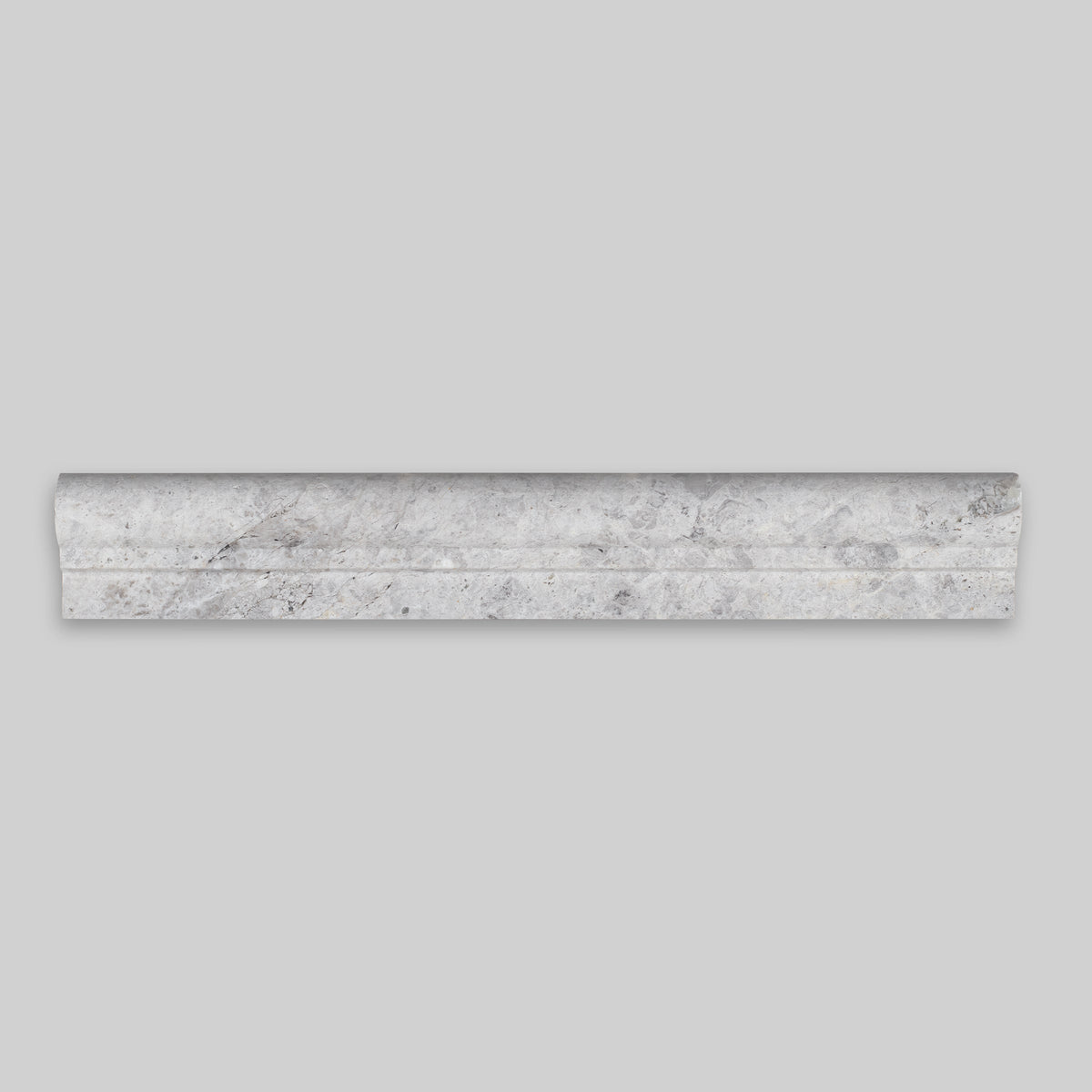 Tundra Grey Standard Marble Liner, 3/4 x 12 Polished