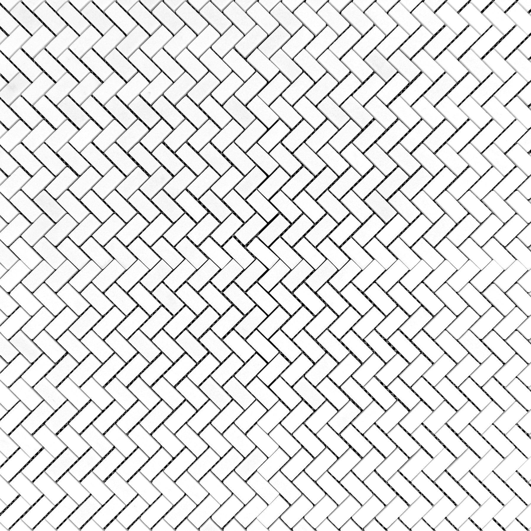 Thassos White Marble Mini Mosaic Tile