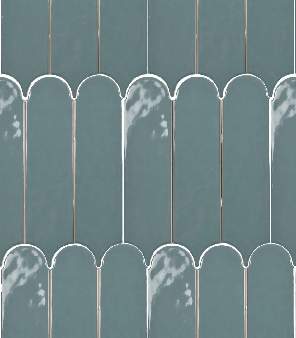 Feathers Seagrass 3x12 BG Ceramic Tile