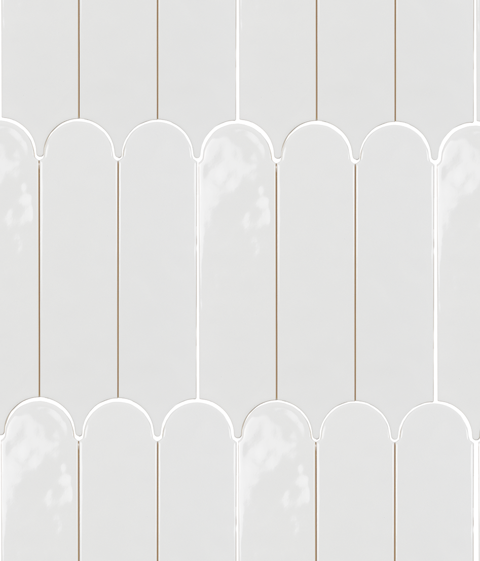 Feathers White Ice 3x12 MG Ceramic Tile