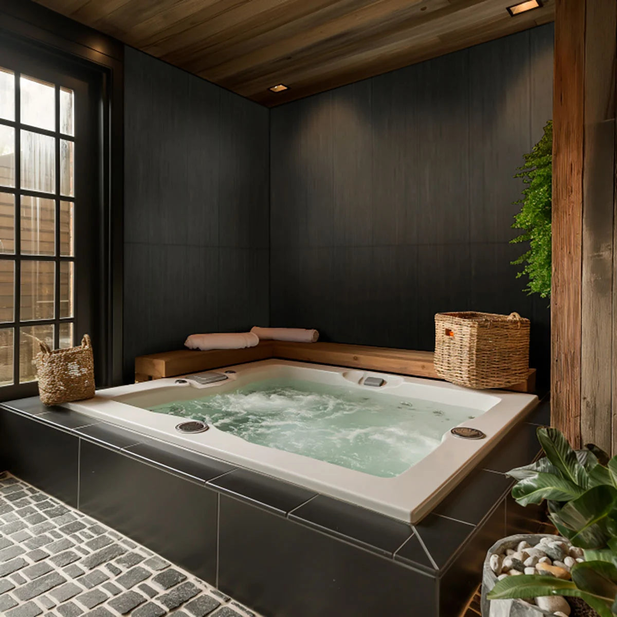 Urbanslat Carbon 16x48 Tile – Matte Ceramic for Bold Walls