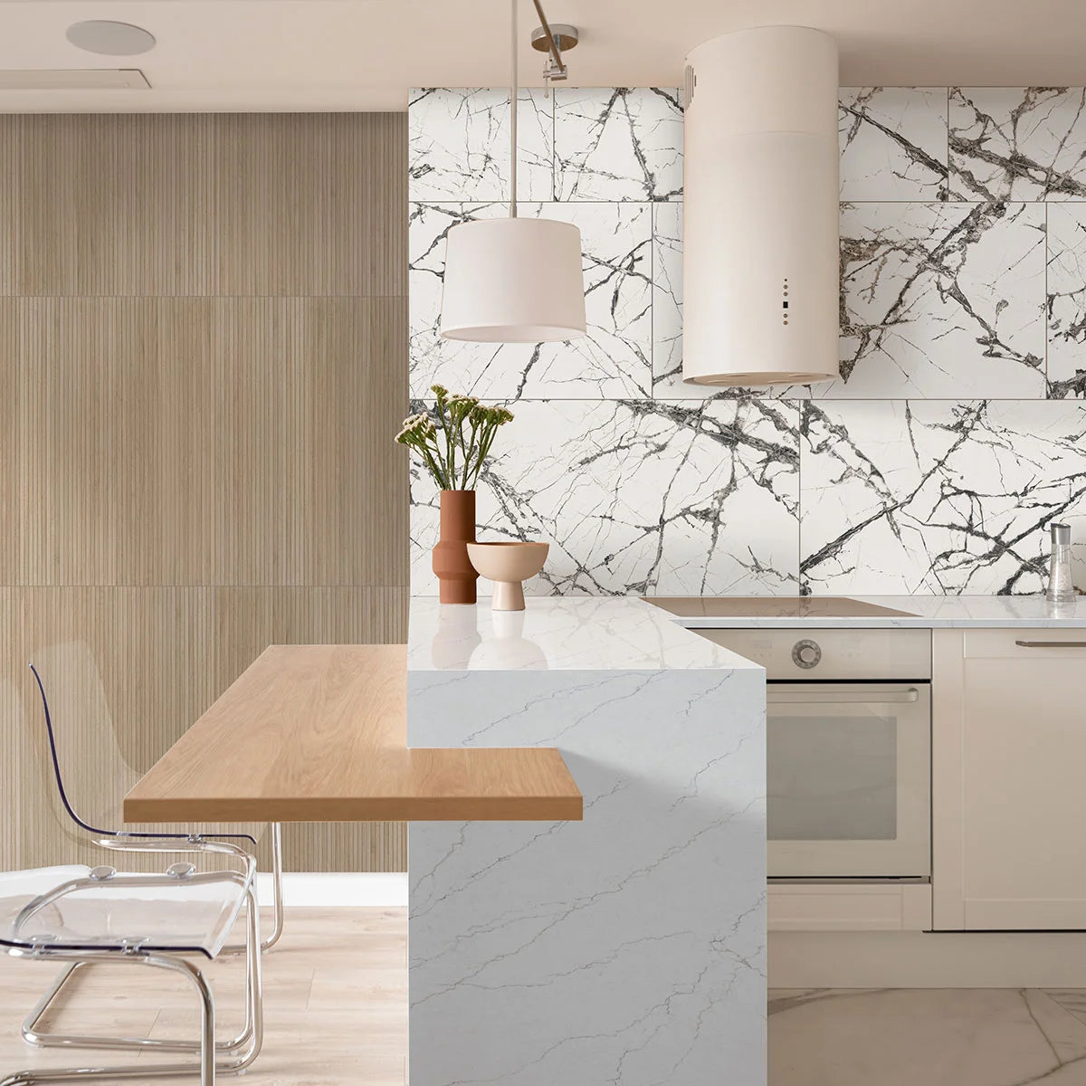 Urbanslat Natural Wood 16x48 Tile – Matte Ceramic for Bold Walls