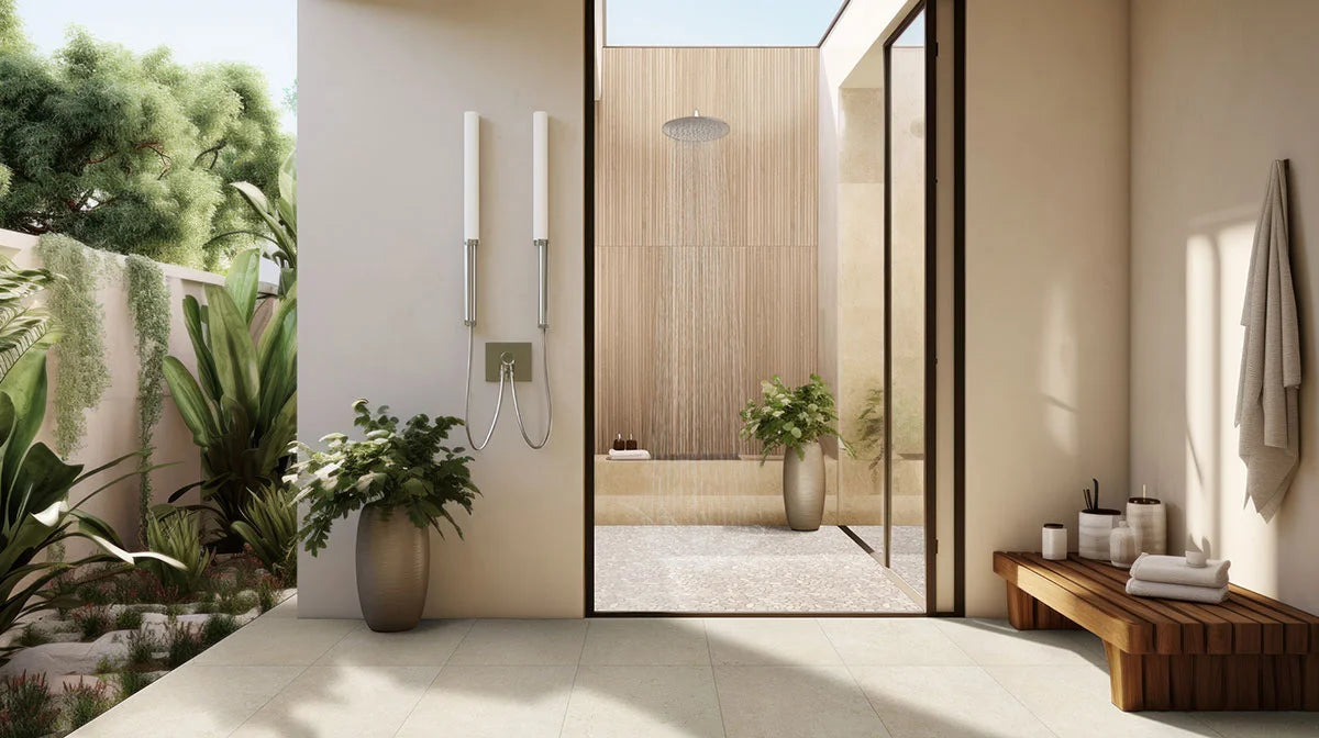 Urbanslat Natural Wood 16x48 Tile – Matte Ceramic for Bold Walls