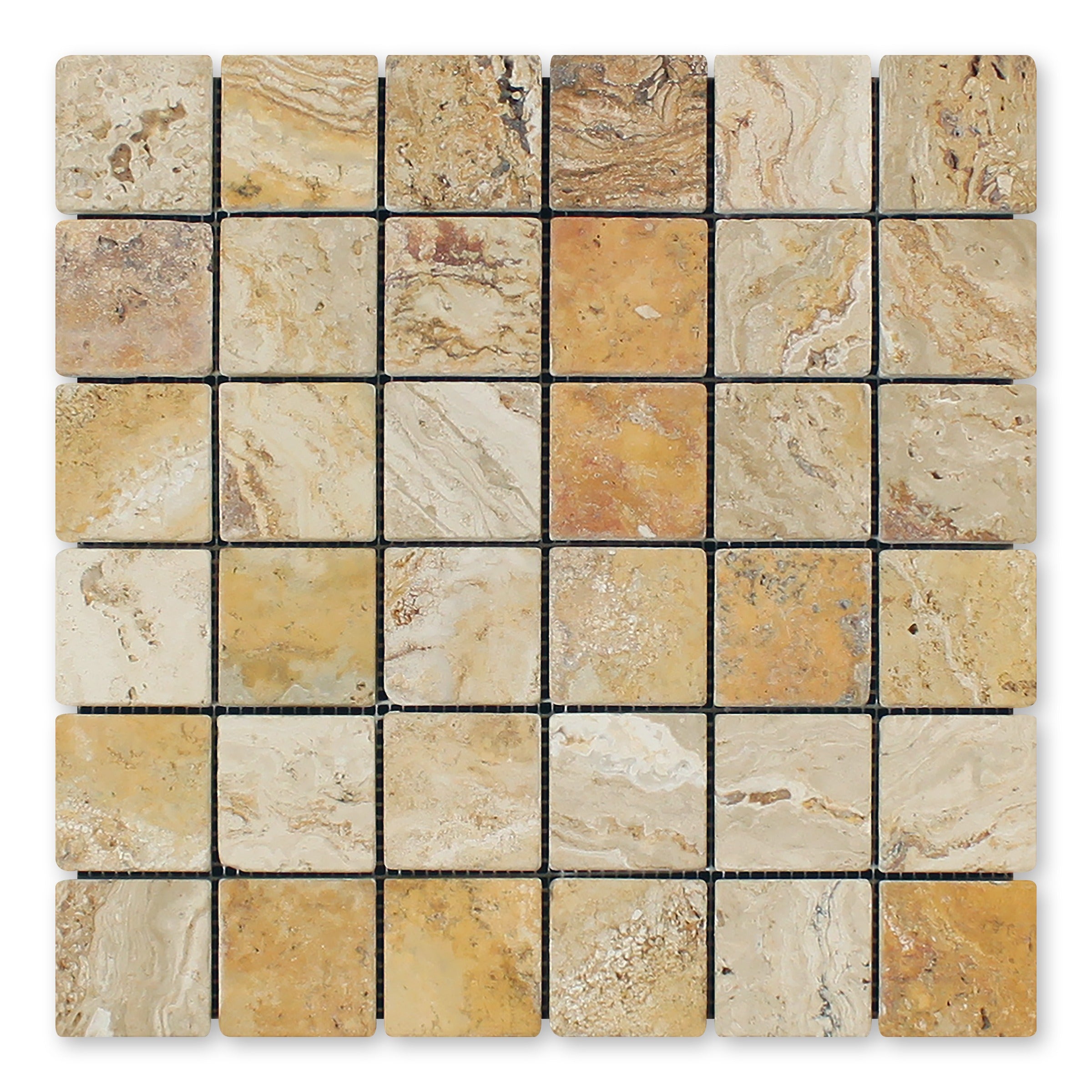 Olympus Black - Rockface Edge 24 x 24