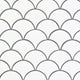 White Scallop Glossy
