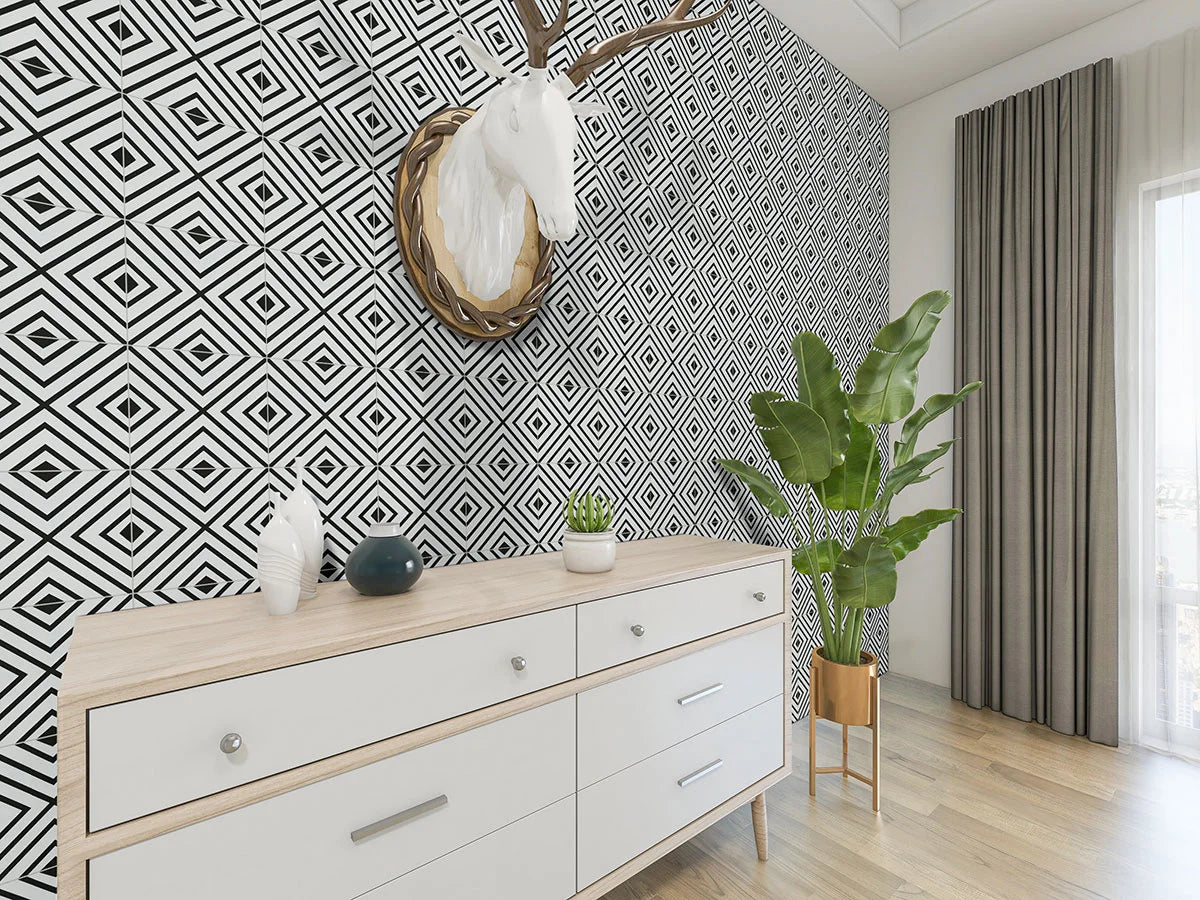 Zaria Modena 8x8 Tile – Elegant Porcelain Floor & Wall Tiles