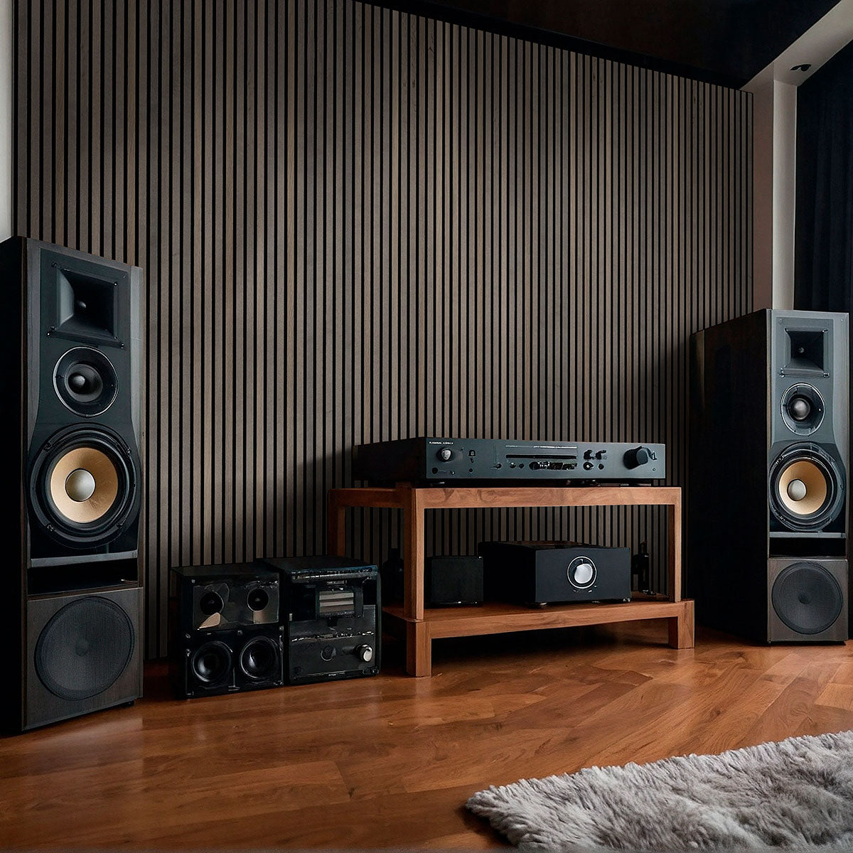 UMBER ACOUSTIC WOOD SLAT PANELS MISC