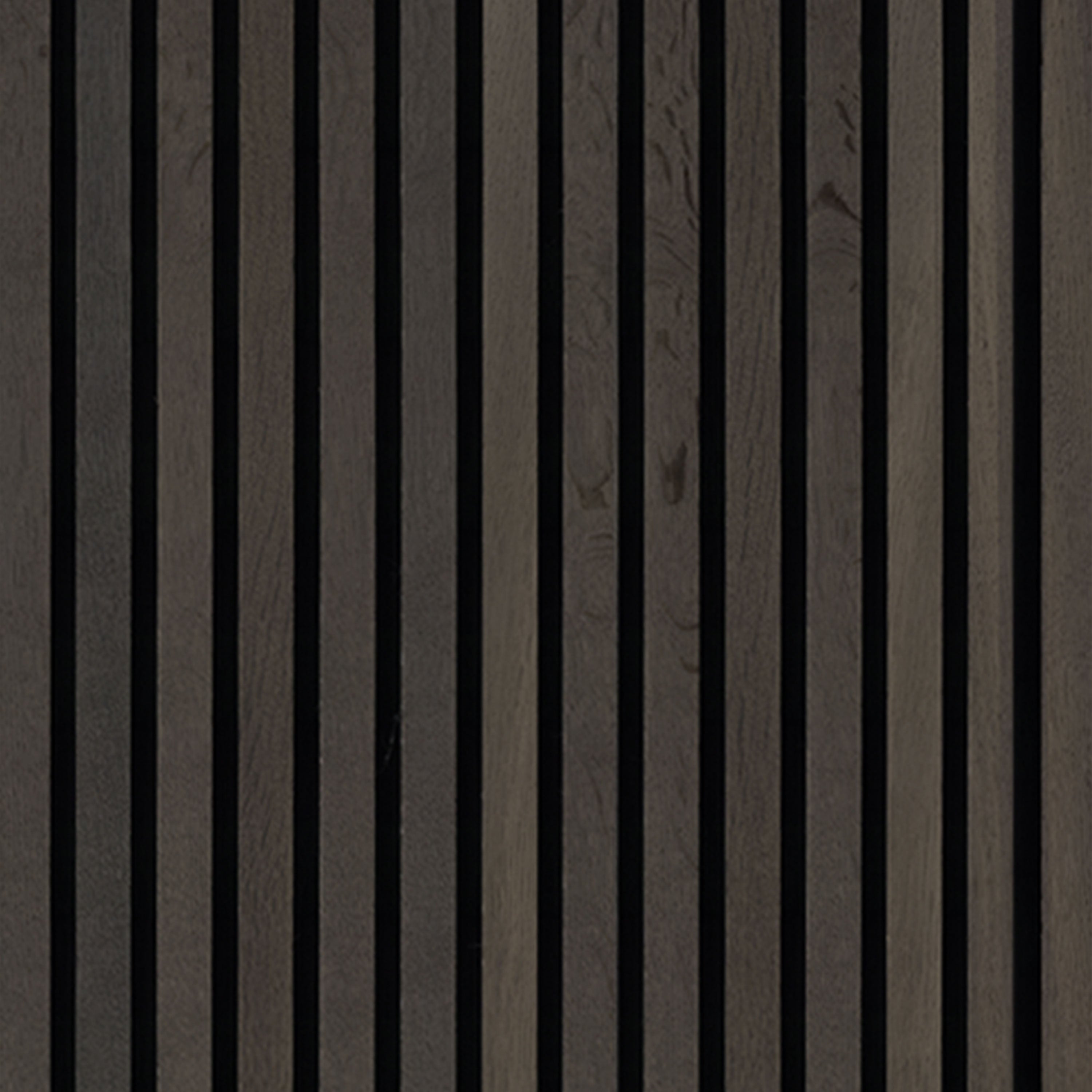 Acoustic Wood Slat Panel Umber 9.5x120