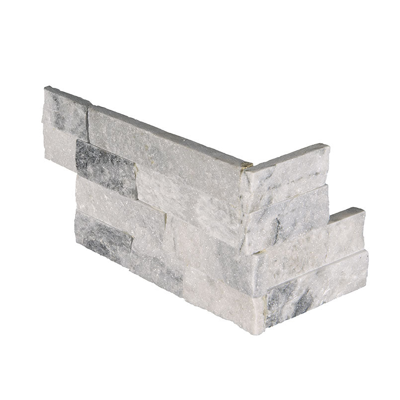 Rockmount Alaska Gray Ledger Panel 6 x 18 Panel Corner