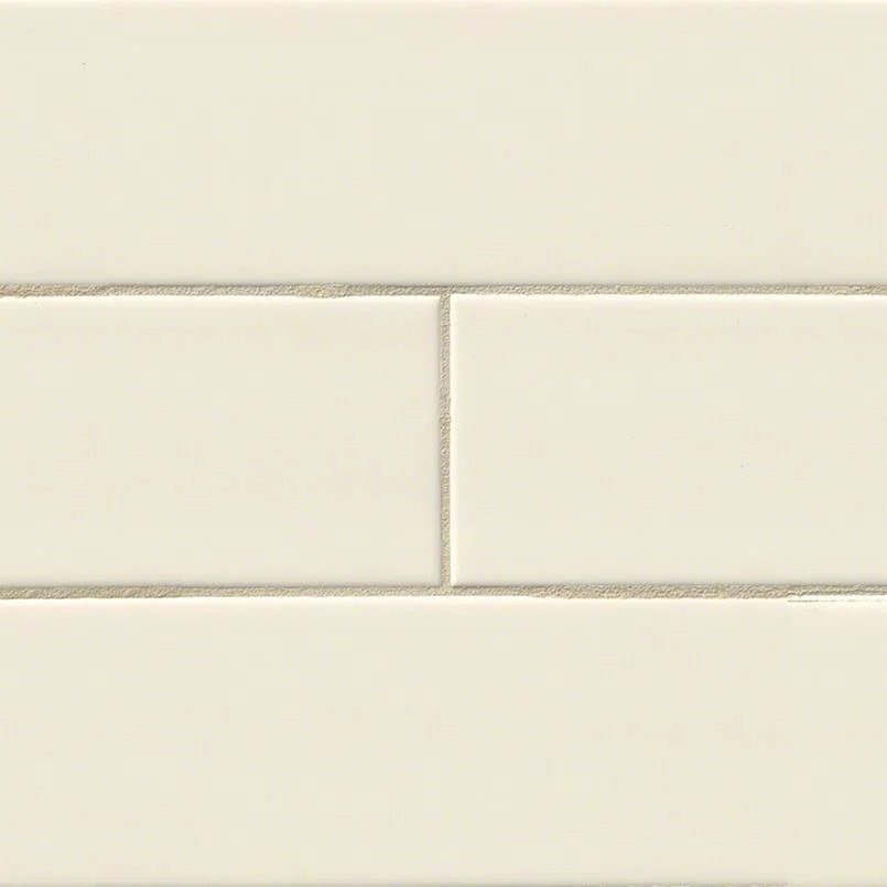 Almond Glossy Subway 4x16 Tile Thumb
