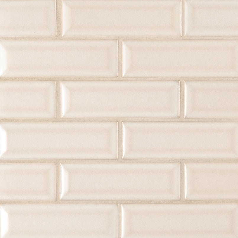 Antique White Tile 2 x 6 Beveled