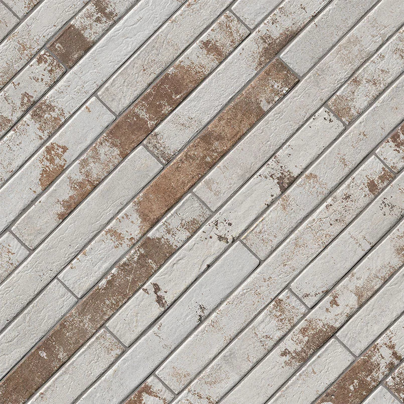 BRICKSTONE RUSTIQUE WHITE BRICK 2X18 MATTE