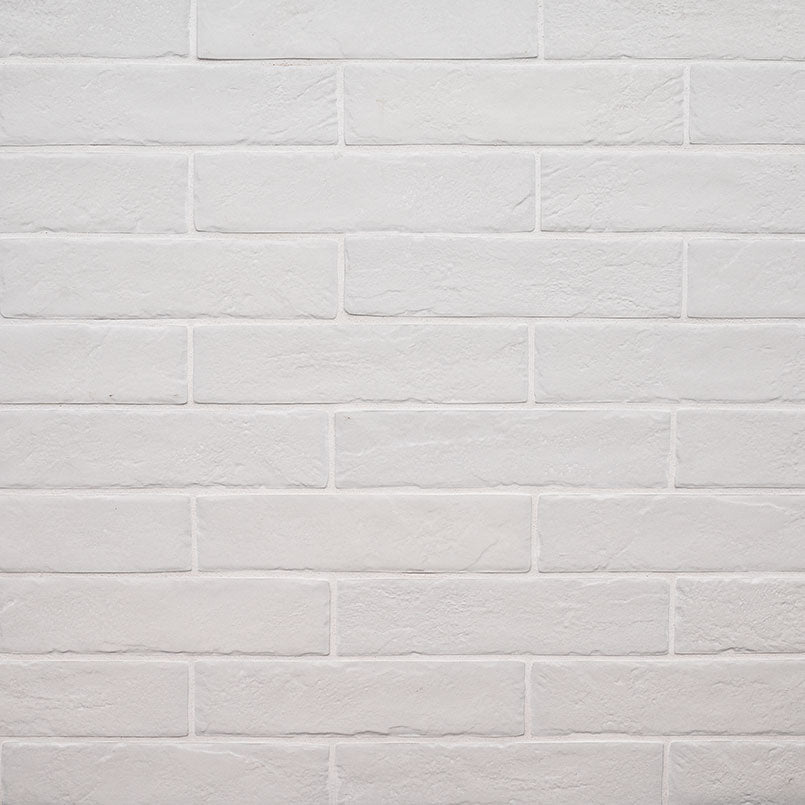 BRICKSTONE WHITE MATTE 2 1/3"X10