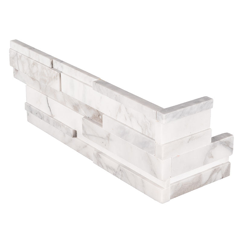 Rockmount Calacatta Cressa Ledger Panel 6 x 18 3D Honed