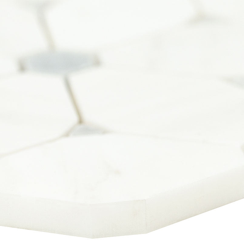 Cecily Grigio Polished Mosaic Tile - Mosaicenter