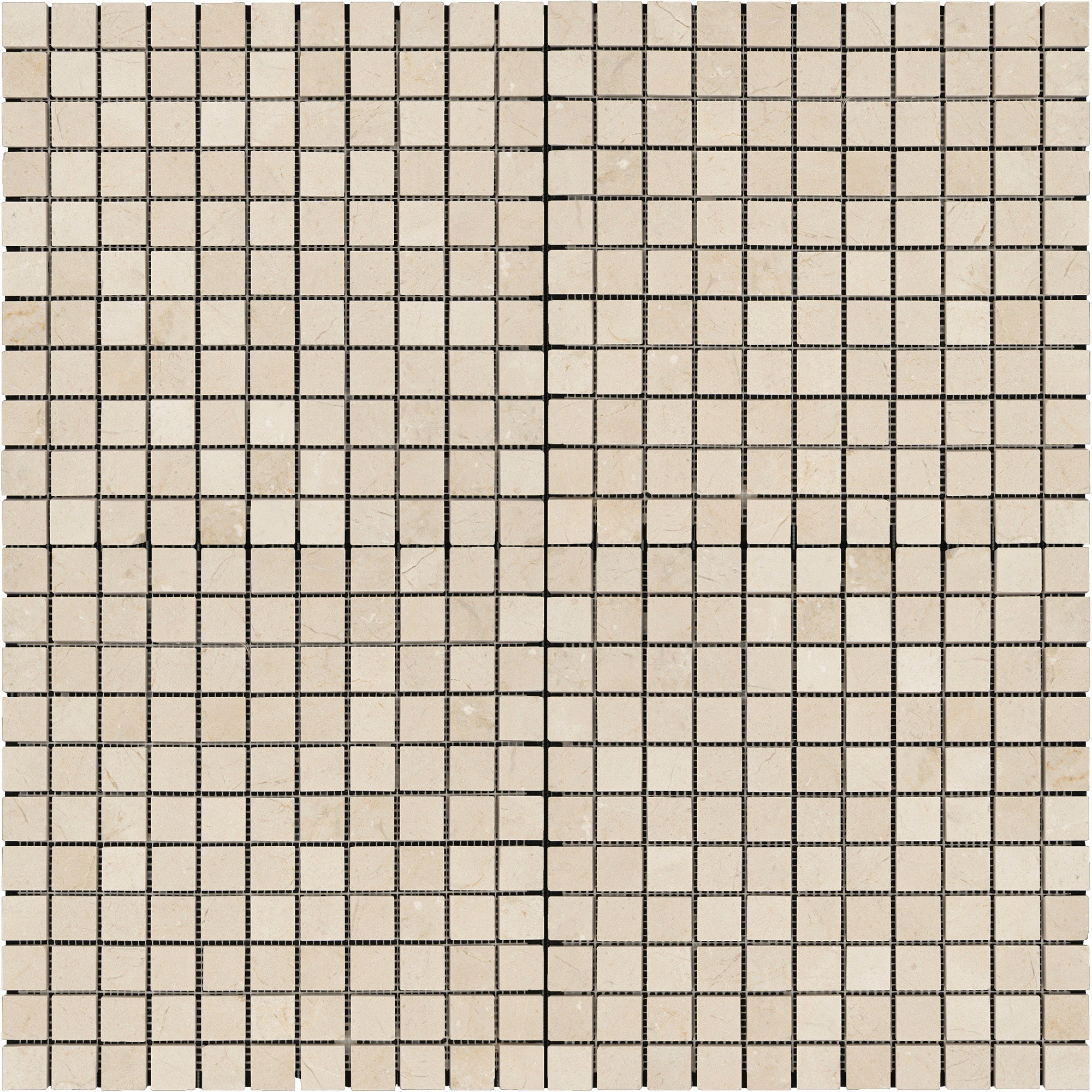 Crema Marfil Marble 1"x1" Mosaic