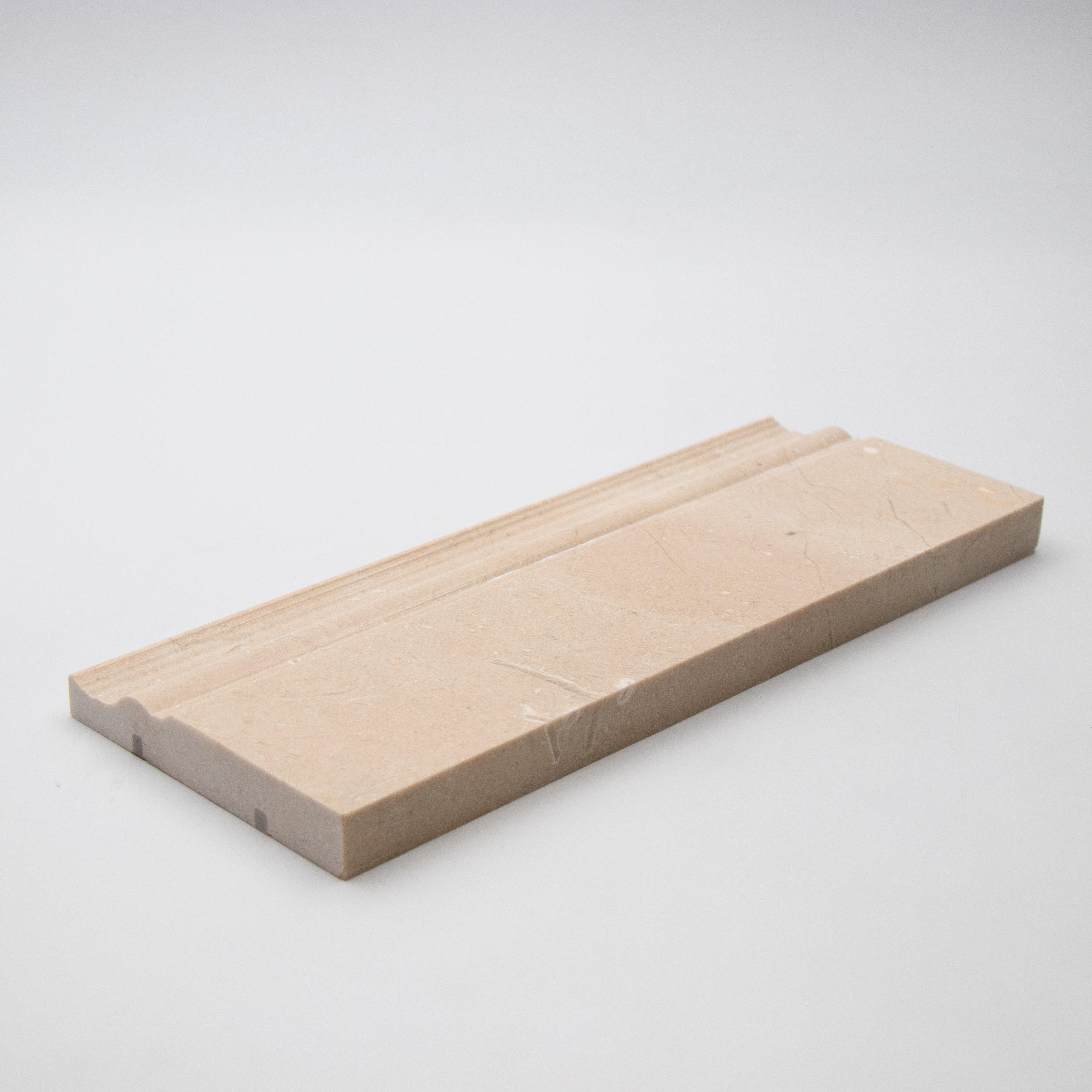 Crema Marfil Marble Baseboard Molding