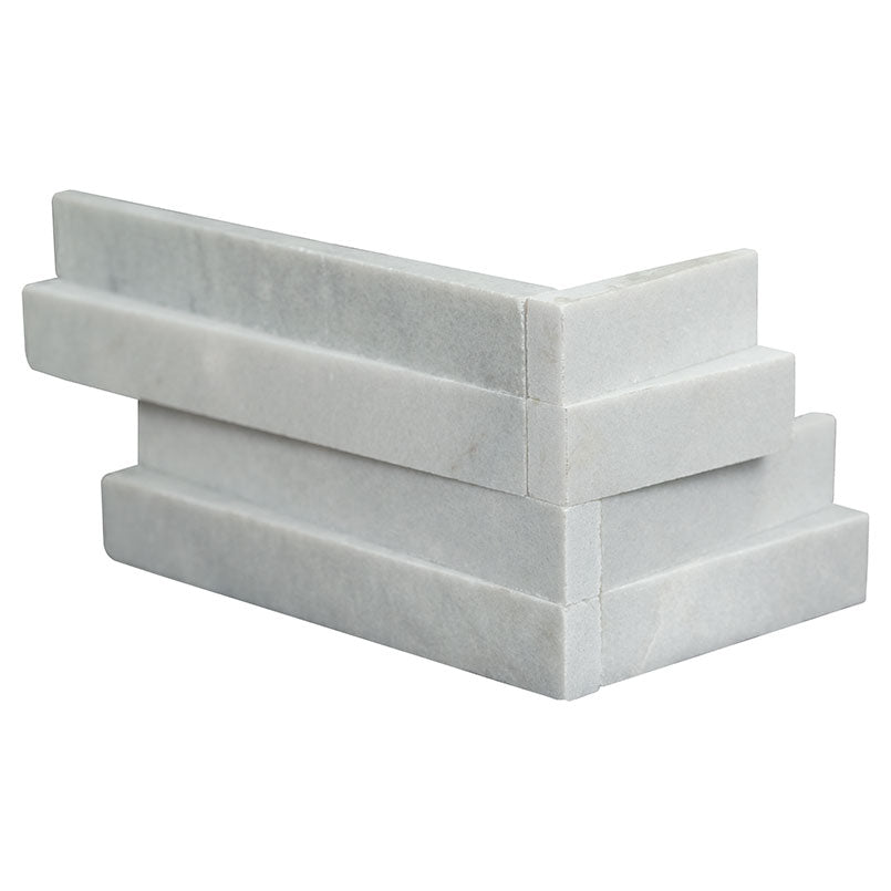 Rockmount Cosmc Gry Spltfac Lcrn Ledger Panel 6 x 18 Panel 3D Honed