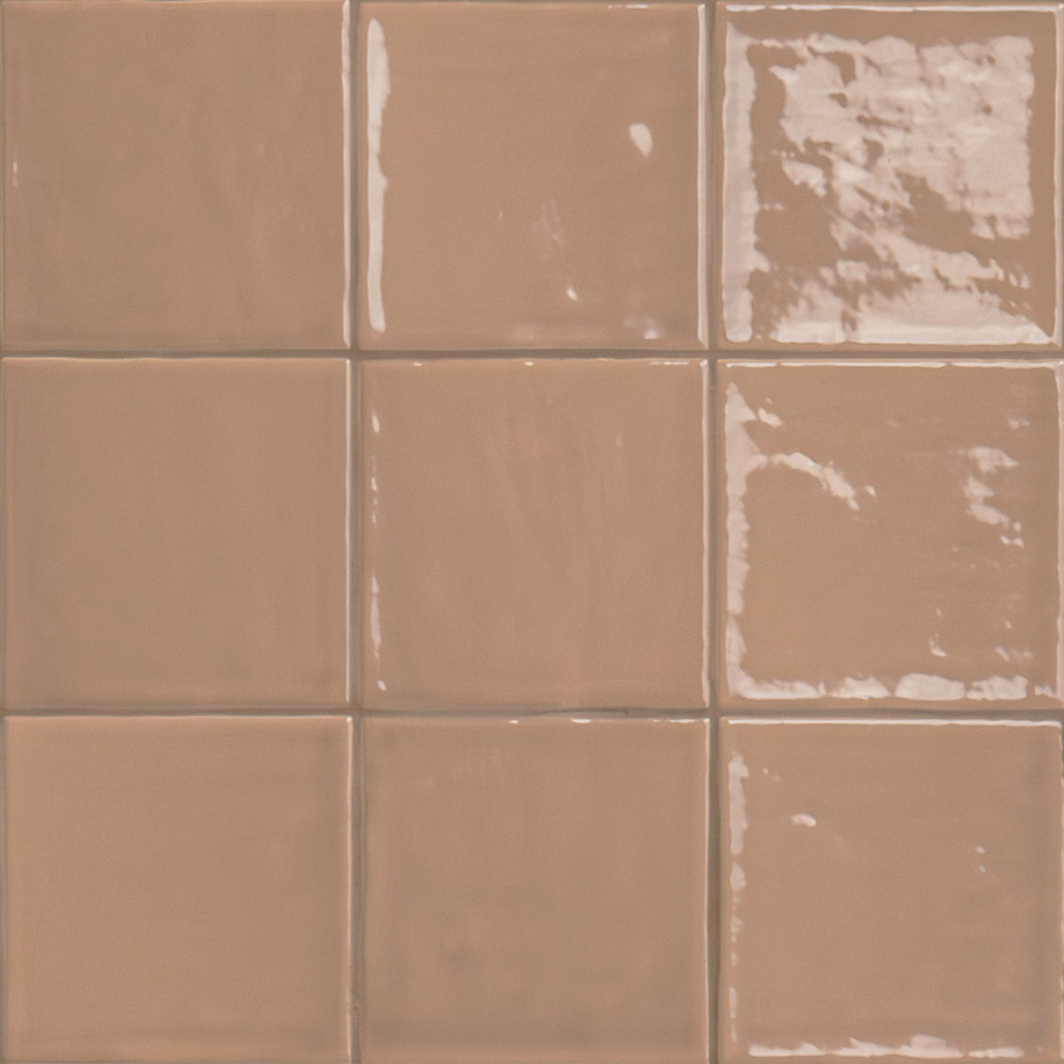 Terranello Cotto Glossy Ceramic Tile, 2 x 8