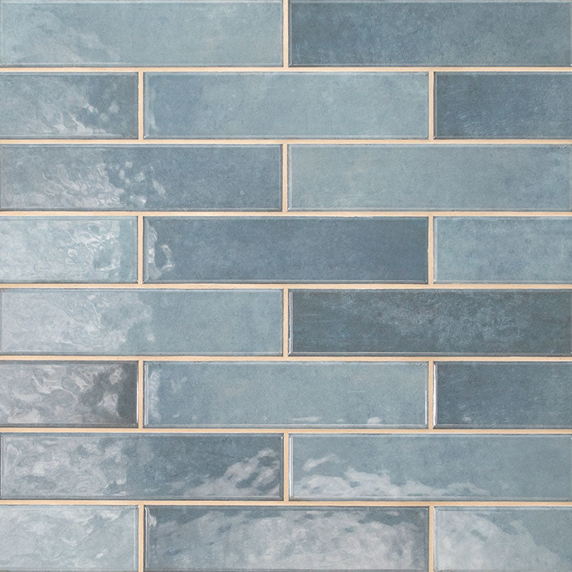 RENZO DENIM CERAMIC TILE 3X12 Glossy - 3x12