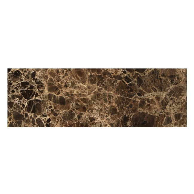 Emperador Dark Marble Tile 4 x 12 Polished