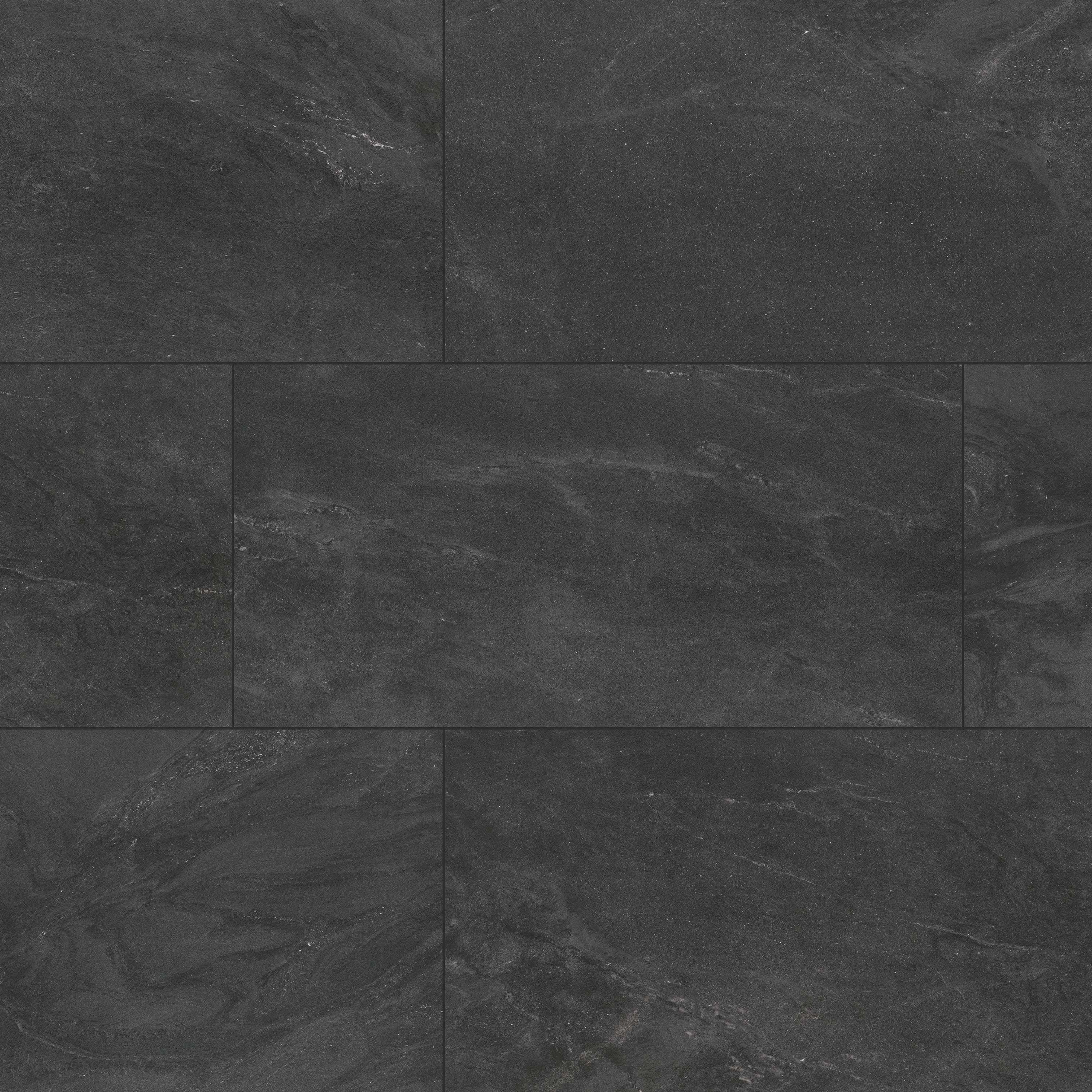 Elbe Obsidian 3D Tile Lappato 24 x 48