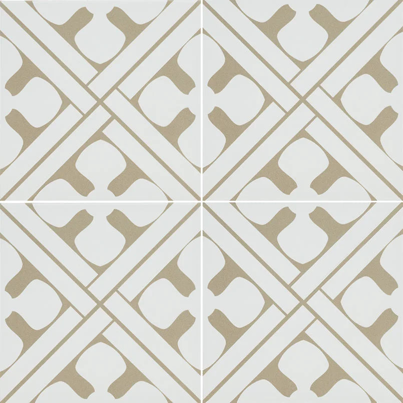 Zaria Elora 8x8 – Matte Porcelain Floor and Wall Tiles