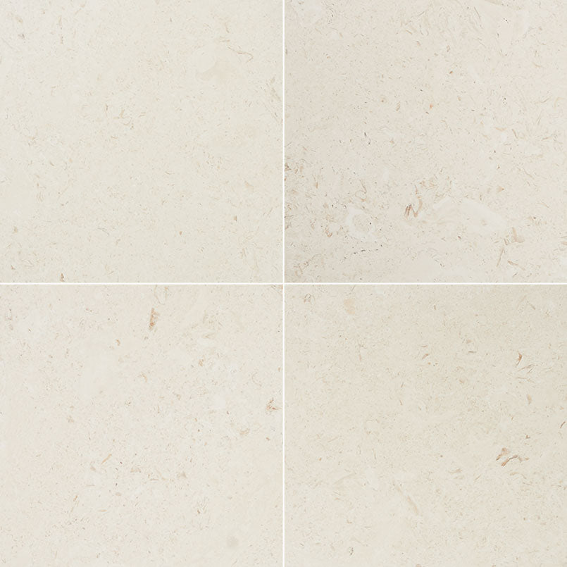 Mayra White 24X24X3cm Tumbled Pavers