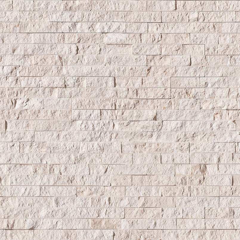 ROCKMOUNT Mayra White Limestone Pnl 6x24