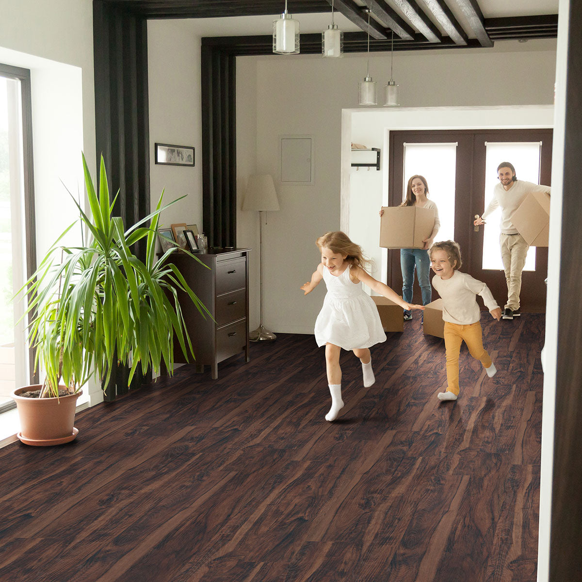 GLENRIDGE BURNISHED ACACIA 6X48