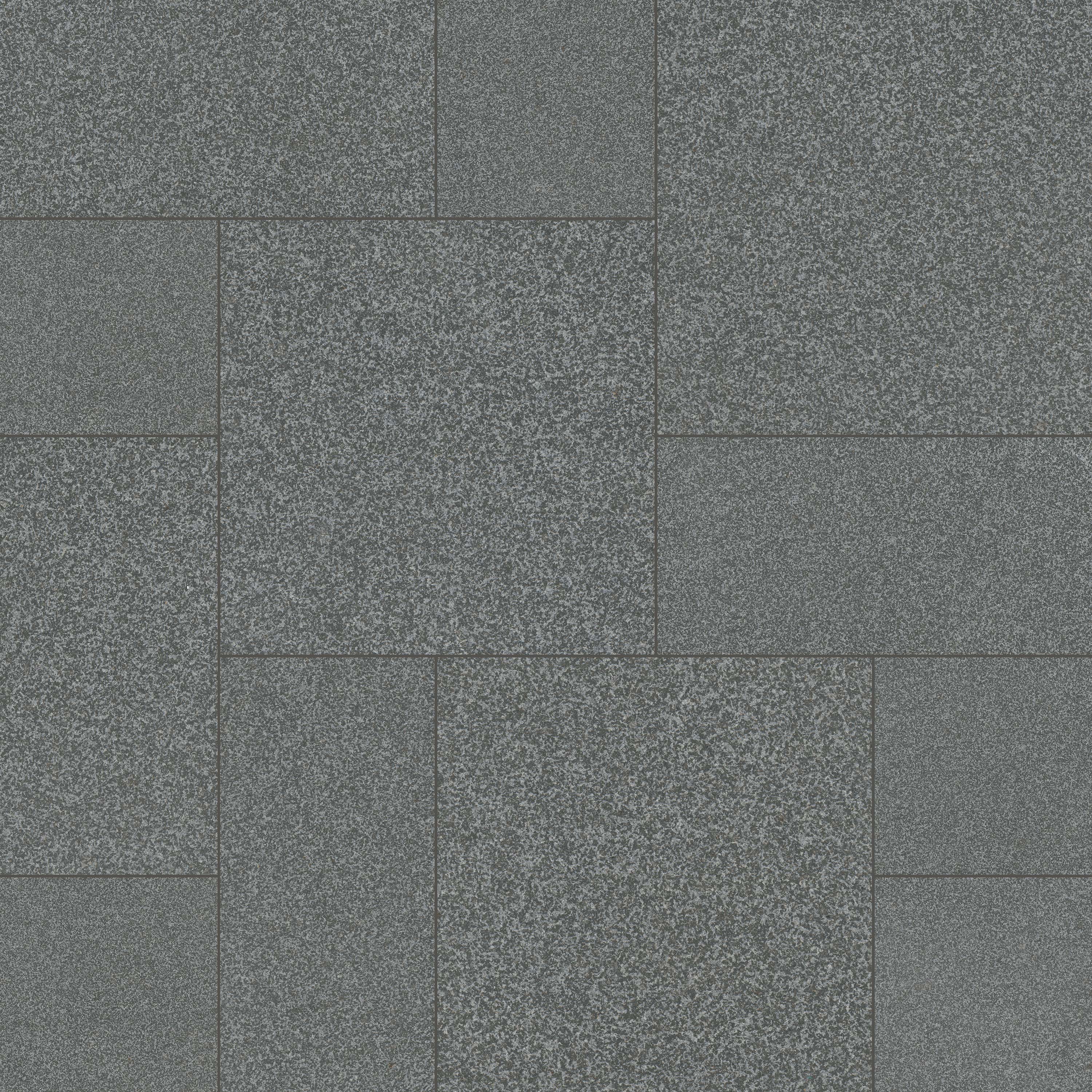 GRAY MIST GRANITE PAVER Flamed Pavers - Pattern