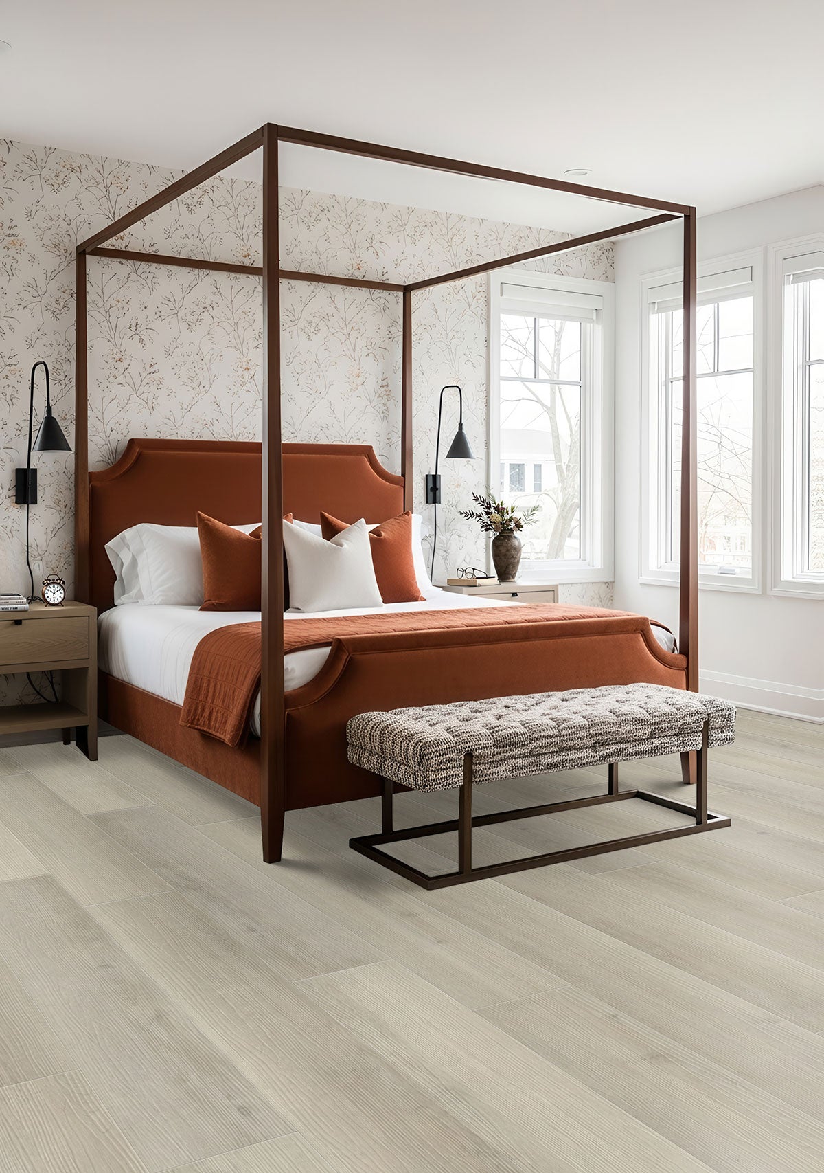XL PRESCOTT HONEY BELLA OAK Matte Plank - 9x60